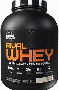 RIVAL NUTRITION Rival Whey 5LB Soft Serve Vanilla Whey Isolate Primary Source Protein Powder | 24g Protein for Muscle Bangladesh (New)