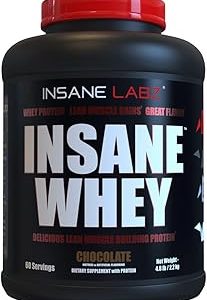 Insane Labz Insane Whey 100 Muscle Building Whey Protein Post Workout BCAA Amino Profile Mass Gainer Meal Replacemen Bangladesh (New)
