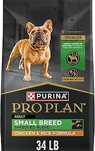 Purina Pro Plan Small Breed Dog Food Shredded Blend Chicken and Rice Formula With Guaranteed Live Probiotics 34 lb Bag Bangladesh (New)
