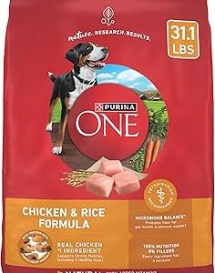 Purina ONE Chicken and Rice Formula Dry Dog Food 31 1 lb Bag Bangladesh (New)