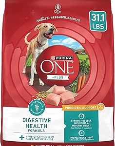 Purina One Plus Digestive Health Formula Dry Dog Food Natural with Added Vitamins Minerals and Nutrients 31 1 Lb Bag Bangladesh (New)