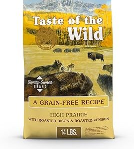 Taste of The Wild High Prairie Canine Grain Free Recipe with Roasted Bison and Roasted Venison Adult Dry Dog Food Made wi Bangladesh (New)