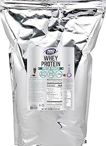 NOW Foods Sports Nutrition Whey Protein 24 g With BCAAs Creamy Chocolate Powder 10 Pound Bangladesh (New)
