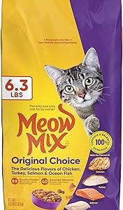 Meow Mix Original Choice Dry Cat Food 6 3 Pound Bag Bangladesh (New)