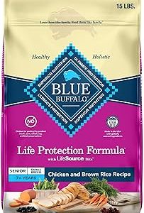 Blue Buffalo Life Protection Formula Small Breed Senior Dry Dog Food Supports Joint Health and Immunity Made with Natura Bangladesh (New)